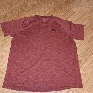 Under Armour T-Shirt. Rust Color. Men's L